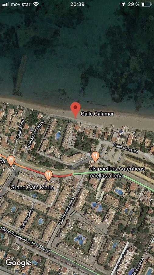 Primera Linea De Playa Julio Y Agosto Min 7 Dias De Lunes A Lunes Denia Kültér fotó